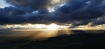 sunset GNU wikimedia