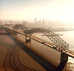 Tennessee Geography Memphis Bridge
