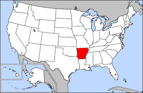 USA Geograpy Arkansas