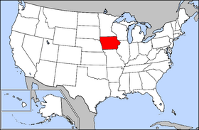 USA Geography Iowa