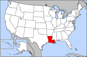 USA Geography Louisiana