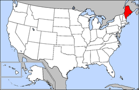 USA Geography Maine