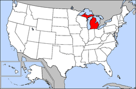 USA Geography Michigan