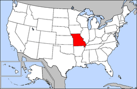 USA Geography Missouri