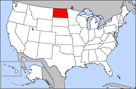 USA Geography North Dakota