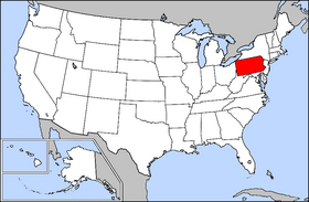 USA Geography Pennsylvania