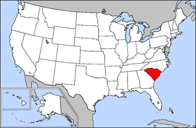 USA Geography South Carolina