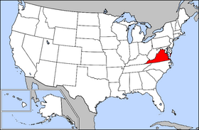 USA geography Virginia