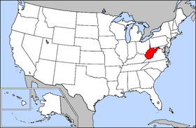 USA Geography West Virginia