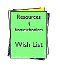 Homeschool Wishlist